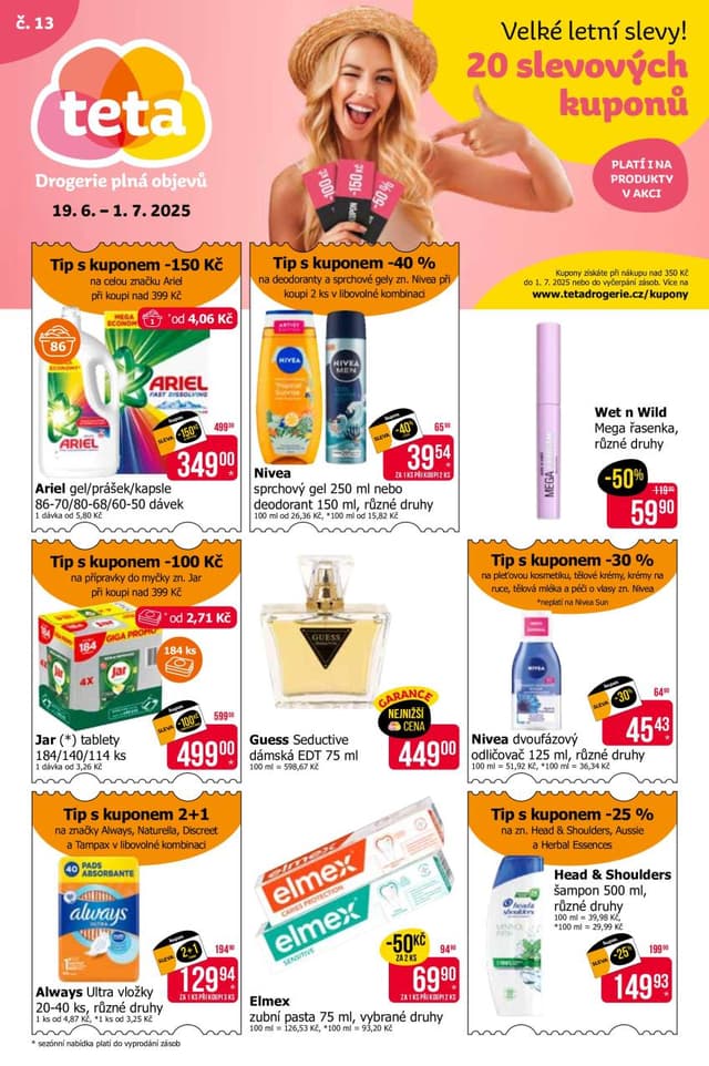 Teta drogerie leták 1. - 14.4.